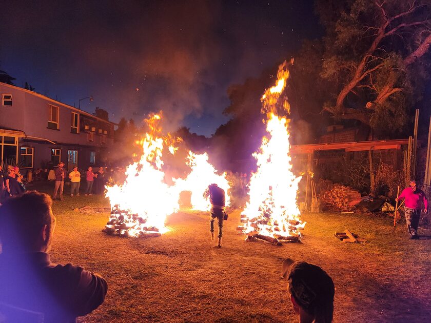 Three fires at the Gathering 2024 in Mexico