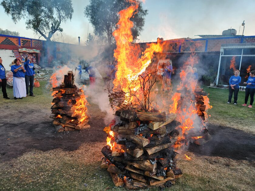 Flower fire — Gathering 2024, Mexico