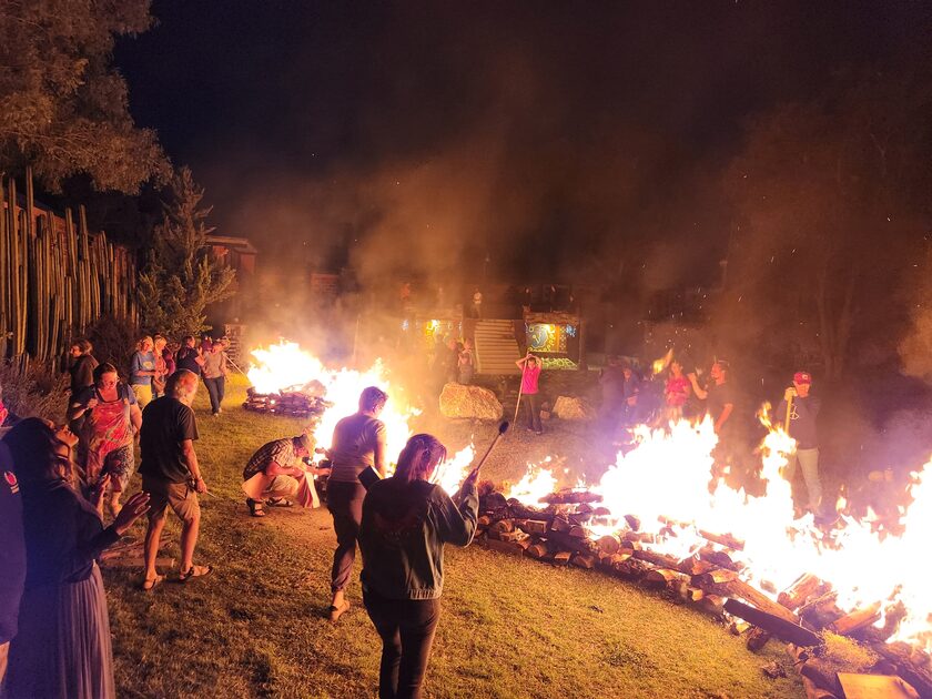 Quetzalcoatl fire — Gathering 2024, Mexico