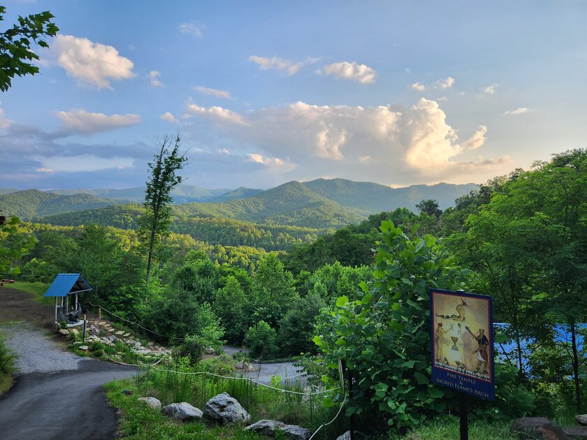Venus Rising — Blue Ridge Mountains